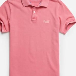 SuperDry Collar Tshirt (Pink)